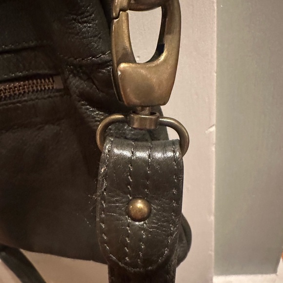 Zadig Voltaire gorgeous dark bottle green leather purse. - Picture 10 of 14